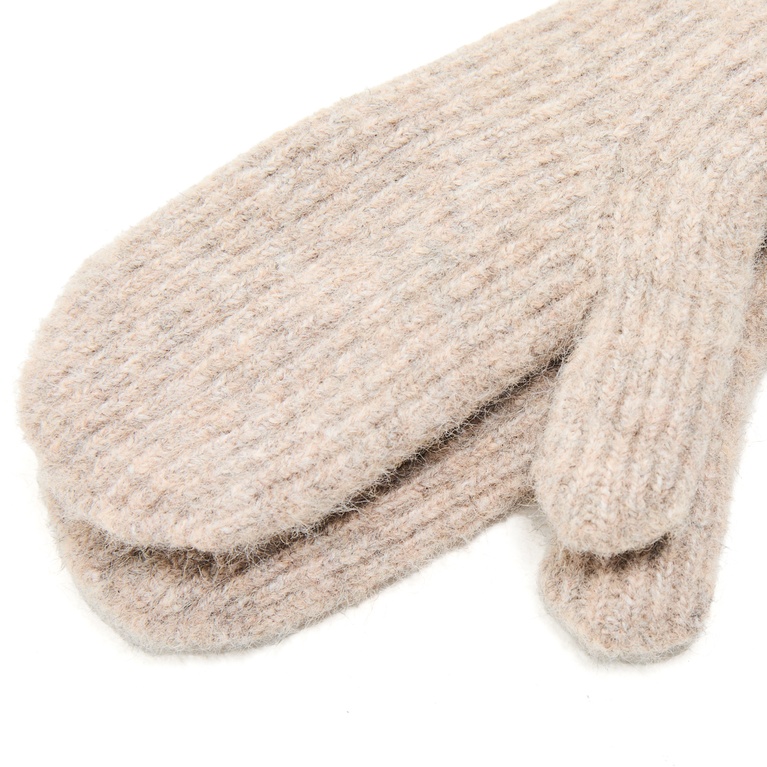 Rib-knit mittens "Fay Thumb"